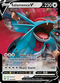 Salamence V #143 Darkness Ablaze en