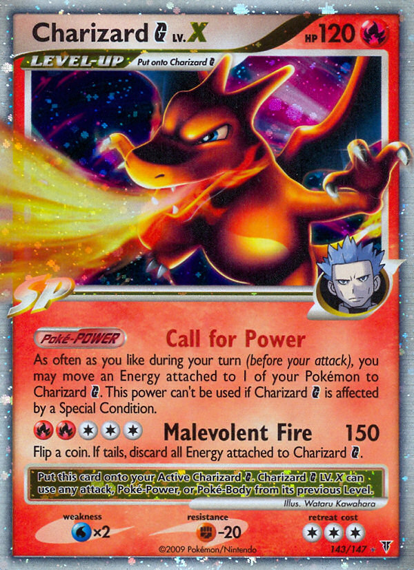 Charizard G LV.X #143 SV Supreme Victors EN Pokemon