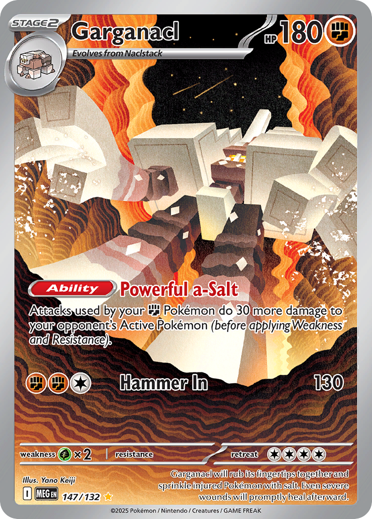 Garganacl #147 Mega Evolution Series Mega Evolution en