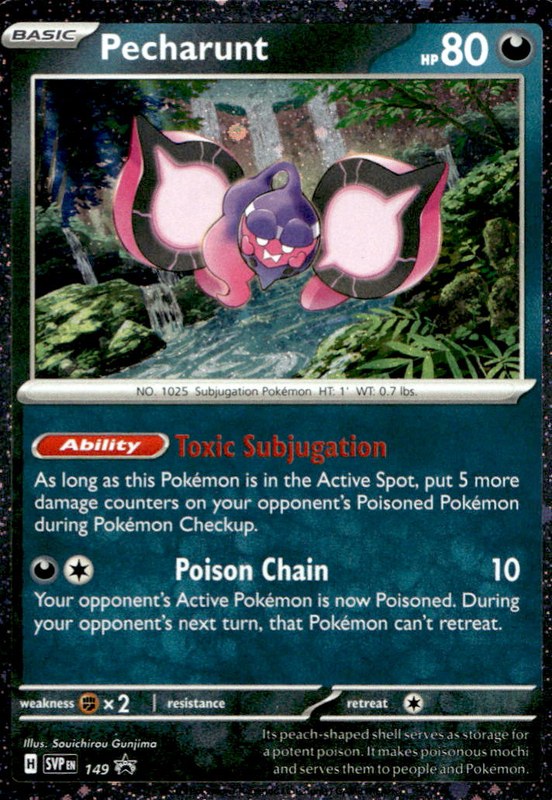 Pecharunt #149 Cosmo Holo Cosmo Holo Scarlet & Violet Promos en