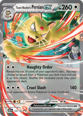 Team Rocket's Persian ex #150 Destined Rivals en