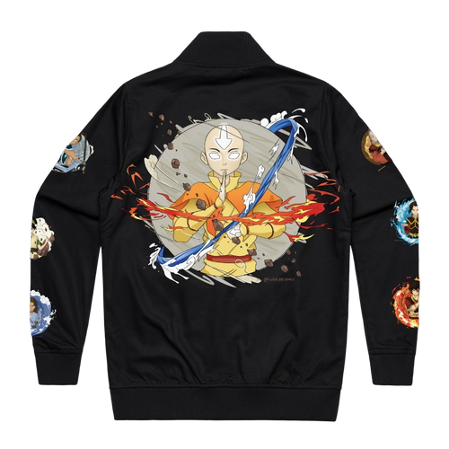 Avatar: The Last Airbender Inspired AS Colour Bomber Jacket - Luck of Kings - Pop Culture Larrikin