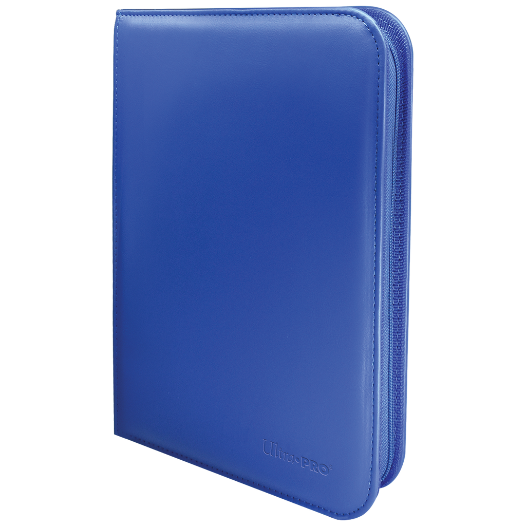Vivid 4-Pocket Zippered PRO-Binder - Ultra-PRO - Blue angle - Pop Culture Larrikin