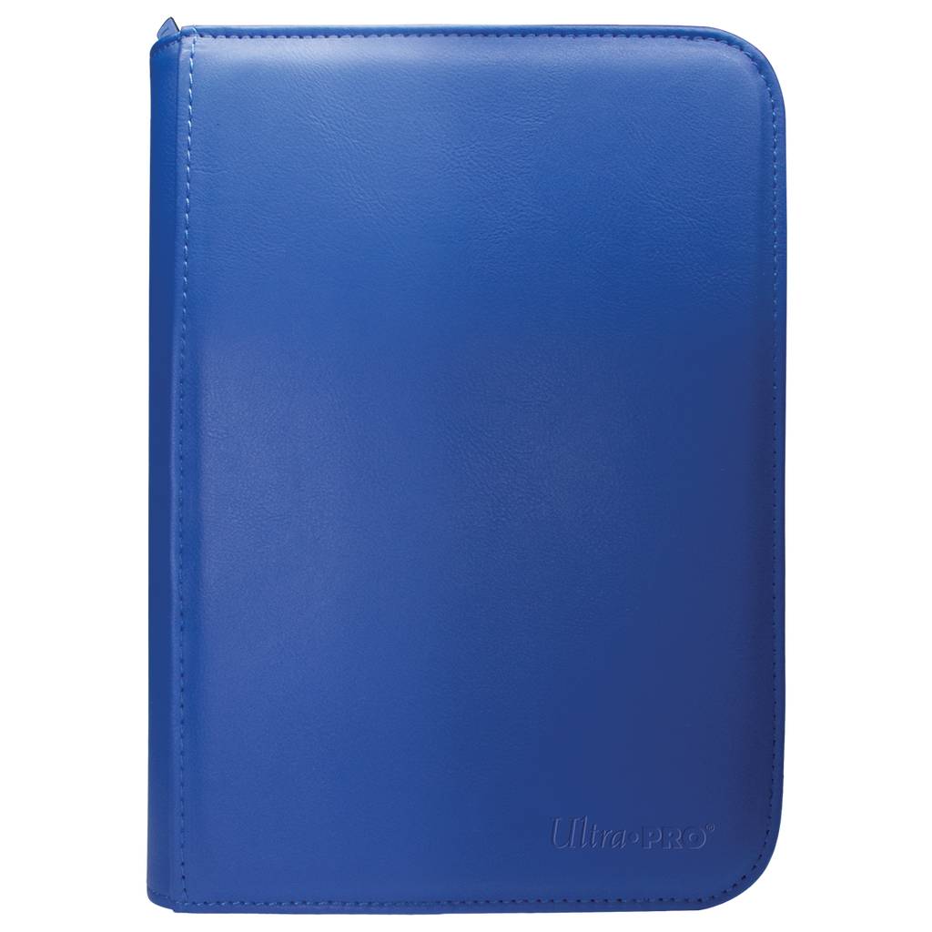 Vivid 4-Pocket Zippered PRO-Binder - Ultra-PRO - Blue front - Pop Culture Larrikin