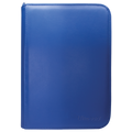 Vivid 4-Pocket Zippered PRO-Binder - Ultra-PRO - Blue front - Pop Culture Larrikin