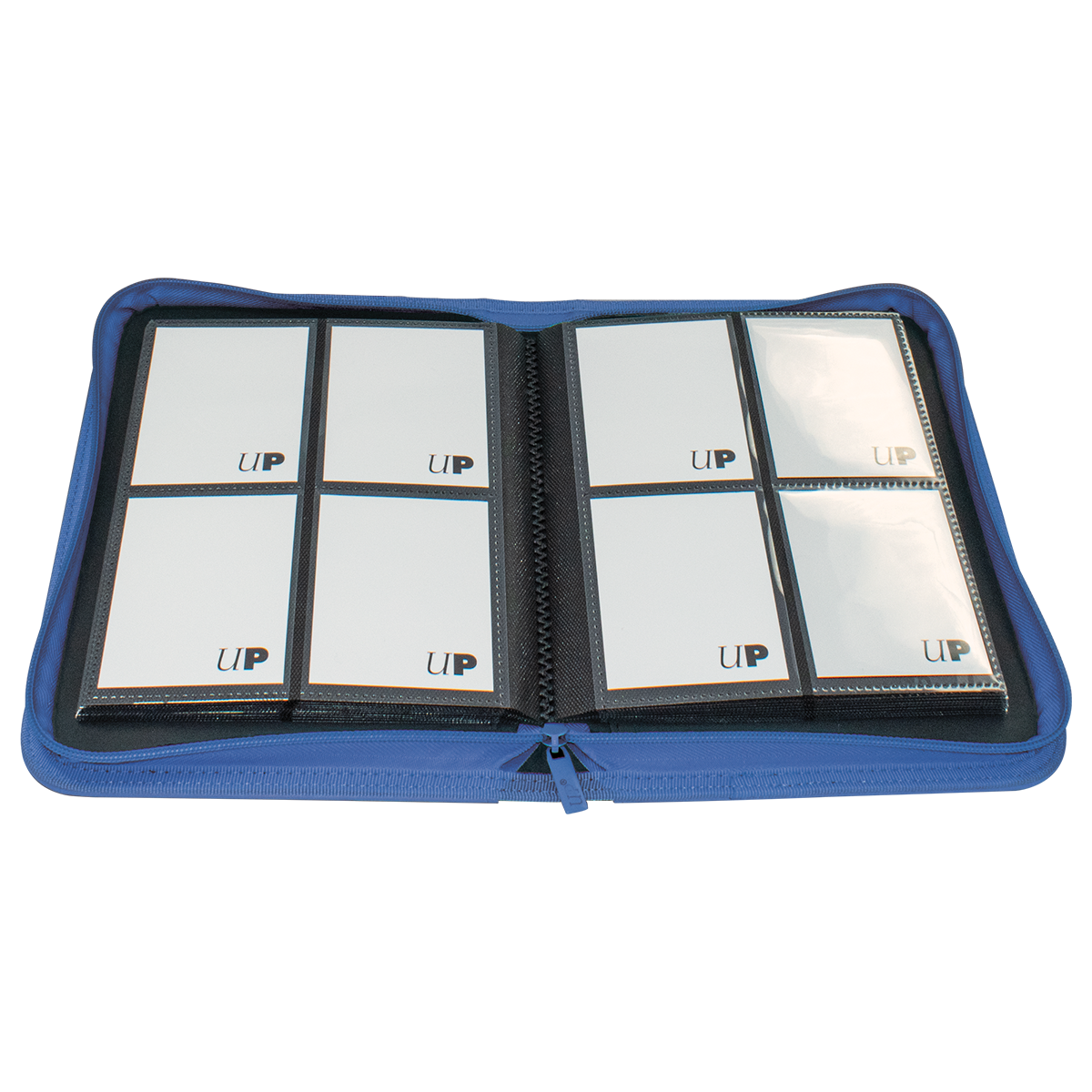 Vivid 4-Pocket Zippered PRO-Binder - Ultra-PRO - Blue open - Pop Culture Larrikin