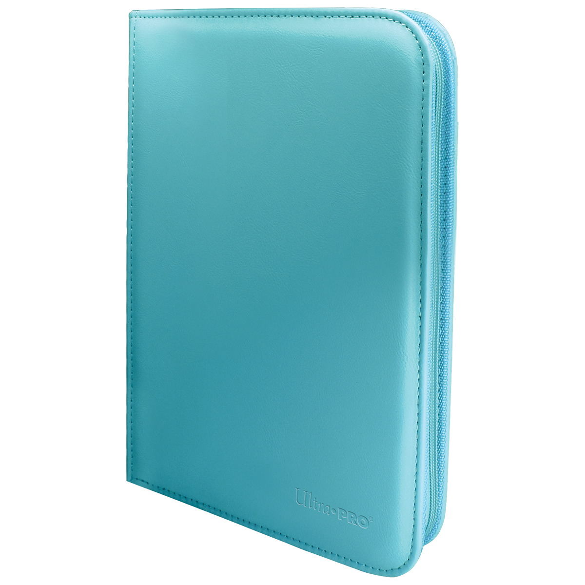 Vivid 4-Pocket Zippered PRO-Binder - Ultra-PRO - Light Blue angle - Pop Culture Larrikin