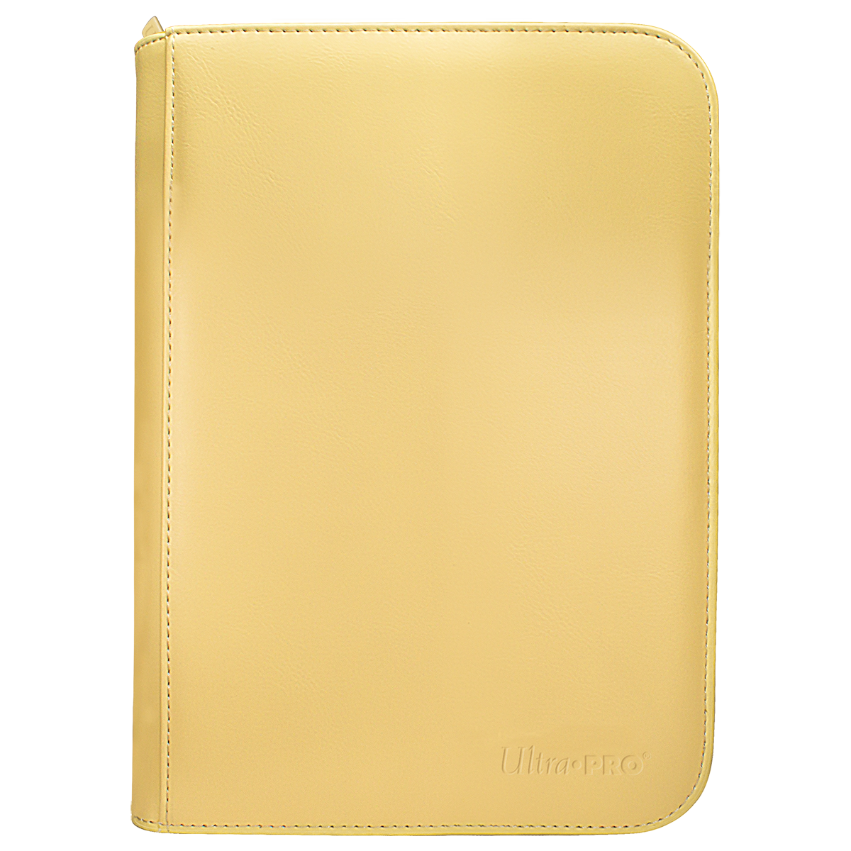 Vivid 4-Pocket Zippered PRO-Binder - Ultra-PRO - Yellow front - Pop Culture Larrikin