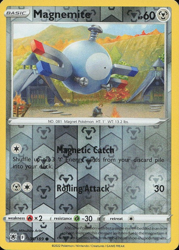 Magnemite #105 reverse_holo Astral Radiance en