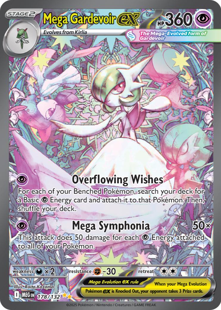 Mega Gardevoir EX - Mega Evolutions - 178 - SIR PCL