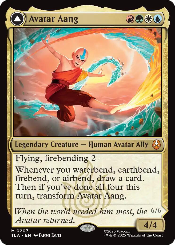 Avatar Aang - 207 - MTG: Avatar The Last Airbender (TLA) PCL