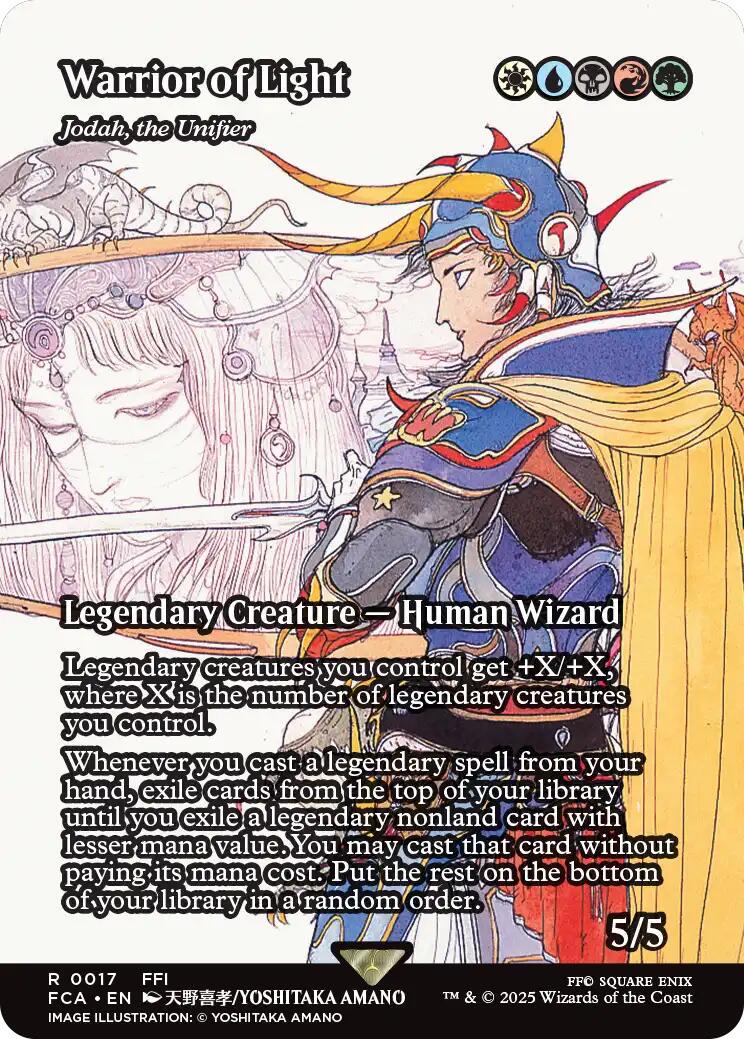 Image of Jodah, the Unifier (Warrior of Light) - 17 - MTG C-AC