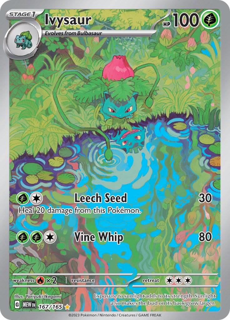 Ivysaur 151 - 167 - Scarlet and Violet Pokemon PCL