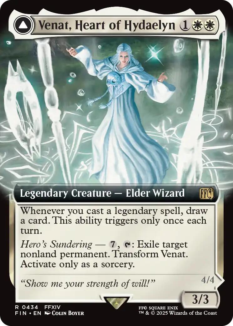 Image of Venat, Heart of Hydaelyn Final Fantasy - 434 - MTG C-AC