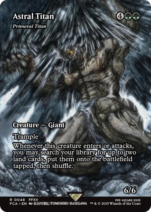 Image of Primeval Titan (Astral Titan) - 48 - MTG C-AC