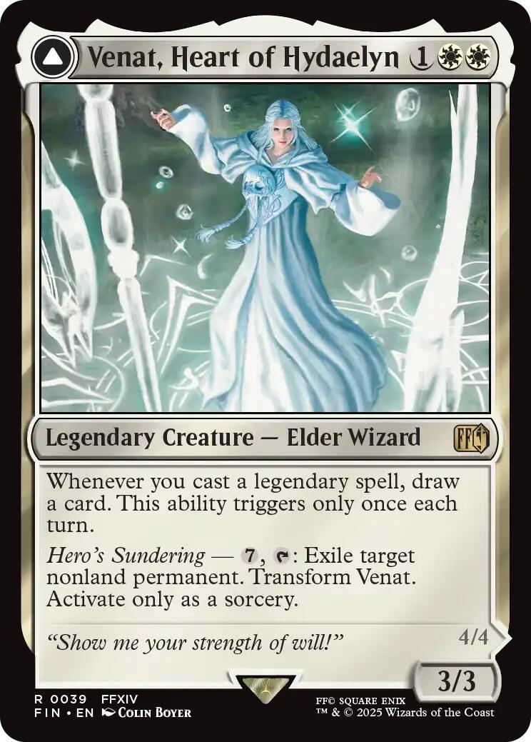 Image of Venat, Heart of Hydaelyn Final Fantasy - 39 - MTG C-AC