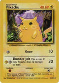 Pikachu #58 Poke Tour 1999 Base en