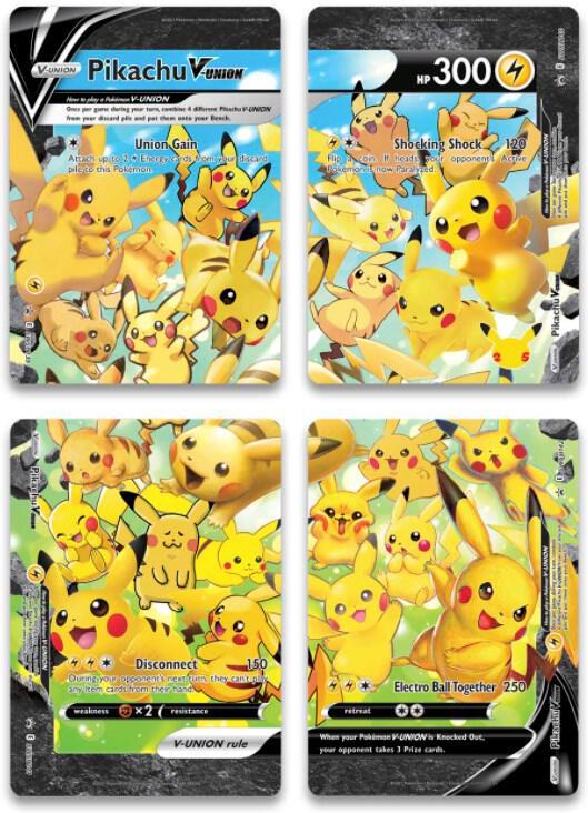 Pikachu V Union (Set) - Sword and Shield Promos - PCL