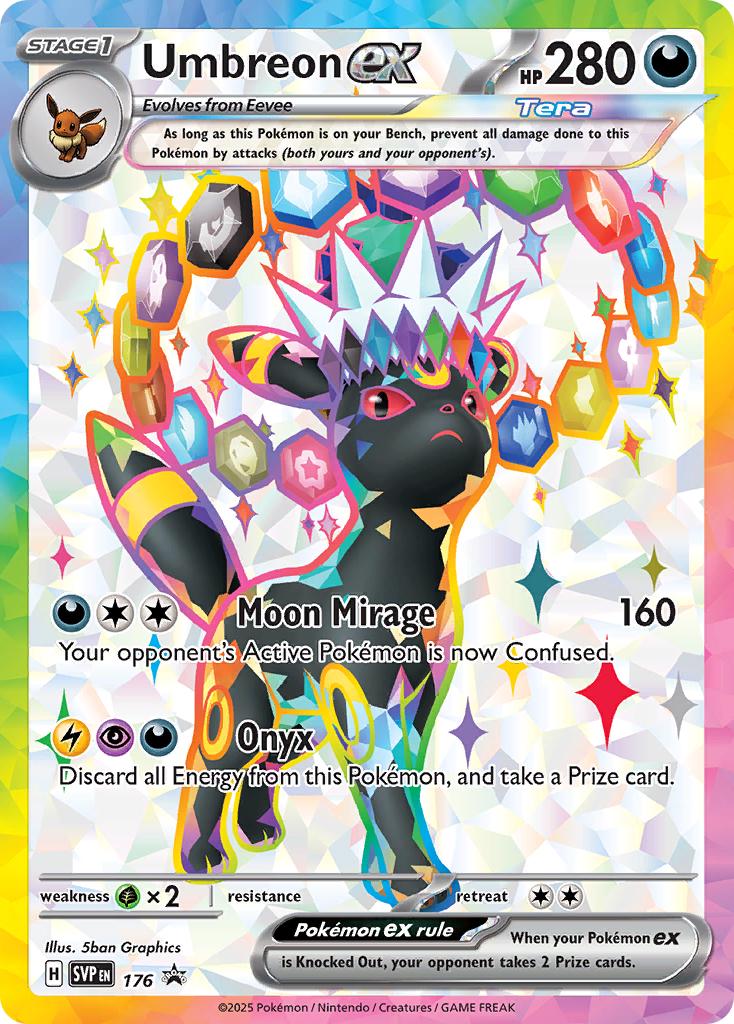 Umbreon ex #176 - Scarlet & Violet Promos - Scarlet & Violet Series