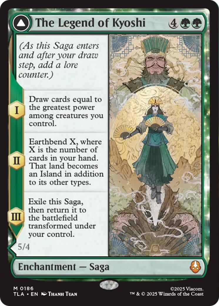 The Legend of Kyoshi - 186 - MTG: Avatar The Last Airbender (TLA)