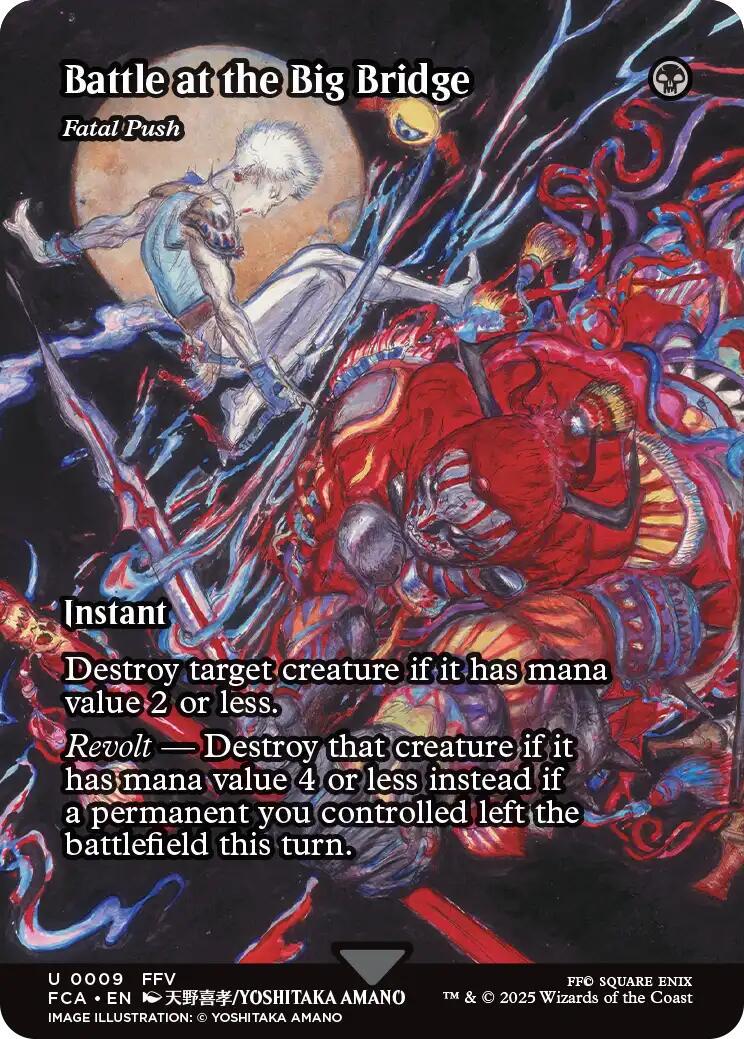 Image of Fatal Push (Battle at the Big Bridge) - 9 - MTG C-AC