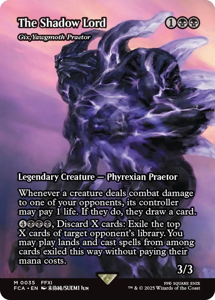 Image of Gix, Yawgmoth Praetor (The Shadow Lord) - 35 - MTG C-AC