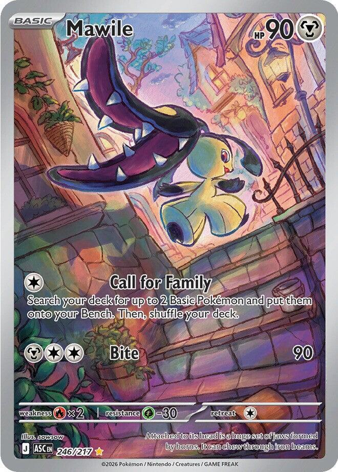 Mawile 246 - Ascended Heroes - Mega Evolution Foil/Holo