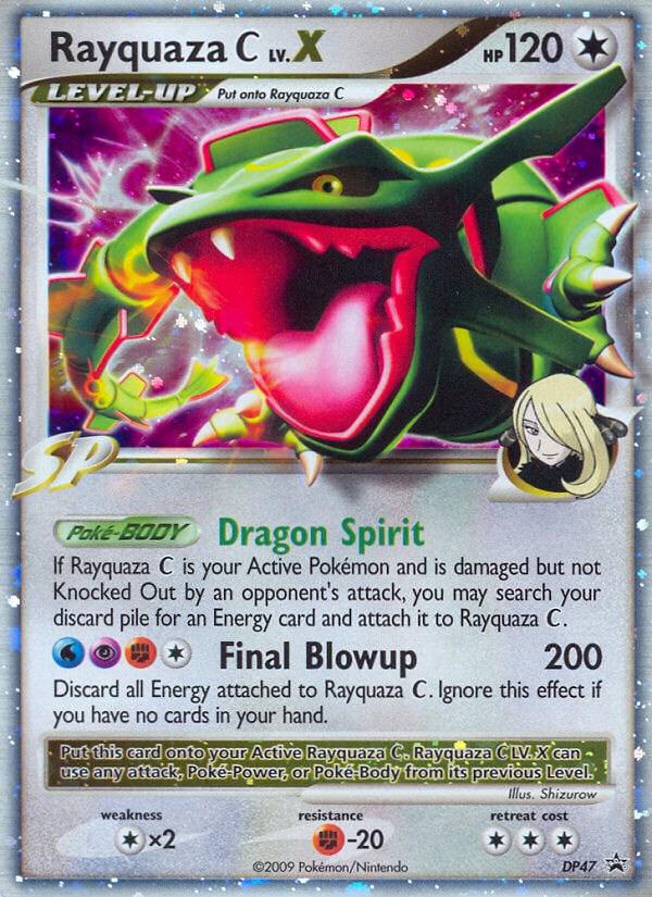 Rayquaza C #DP47 Diamond & Pearl en