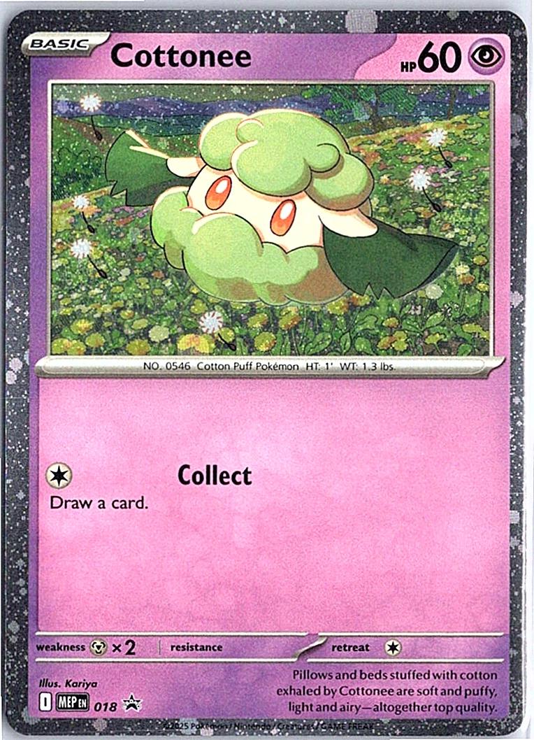 Cottonee #18 Mega Evolution Promos en