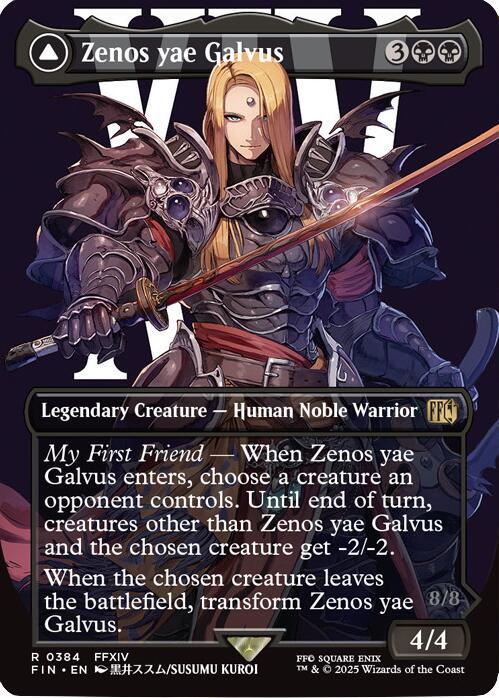 Image of Zenos yae Galvus Final Fantasy - 384 - MTG C-AC