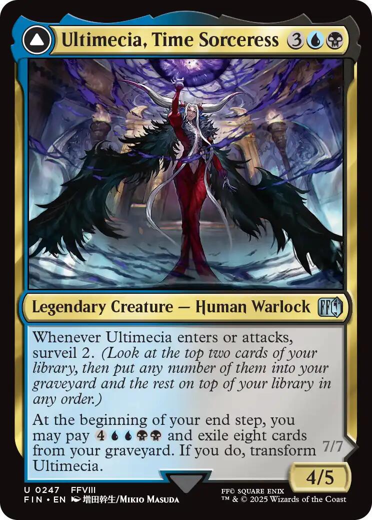 Image of Ultimecia, Time Sorceress - 247 - MTG C-AC