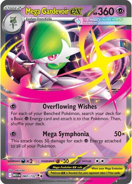 Mega Gardevoir ex - Mega Evolution - 60 - Non-Foil C-JT