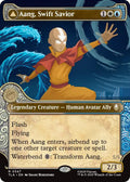 Aang, Swift Savior - 347 Showcase - MTG: Avatar The Last Airbender (TLA)