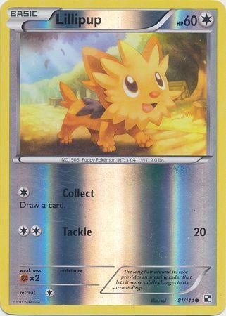 Lillipup #81 reverse_holo Black & White en