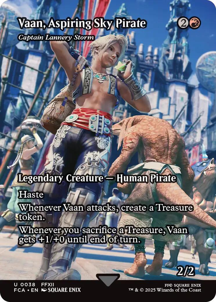 Image of Captain Lannery Storm (Vaan, Aspiring Sky Pirate) - 38 - MTG C-AC 
