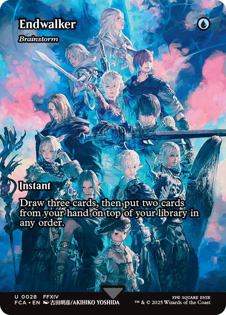 Image of Brainstorm (Endwalker) - 28 - MTG C-AC - Foil