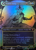 Avatar Aang - 308 Borderless Foil - MTG: Avatar The Last Airbender (TLA)