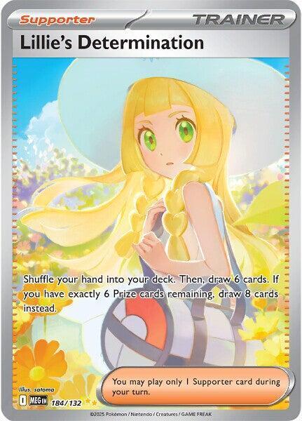 Lillie's Determination - Mega Evolutions - 184 - SIR PCL
