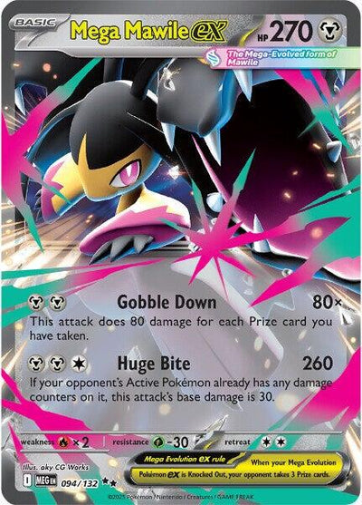 Image of Mega Mawile ex - 94 - Mega Evolution - Non-Foil PCL - Pop Culture Larrikin 