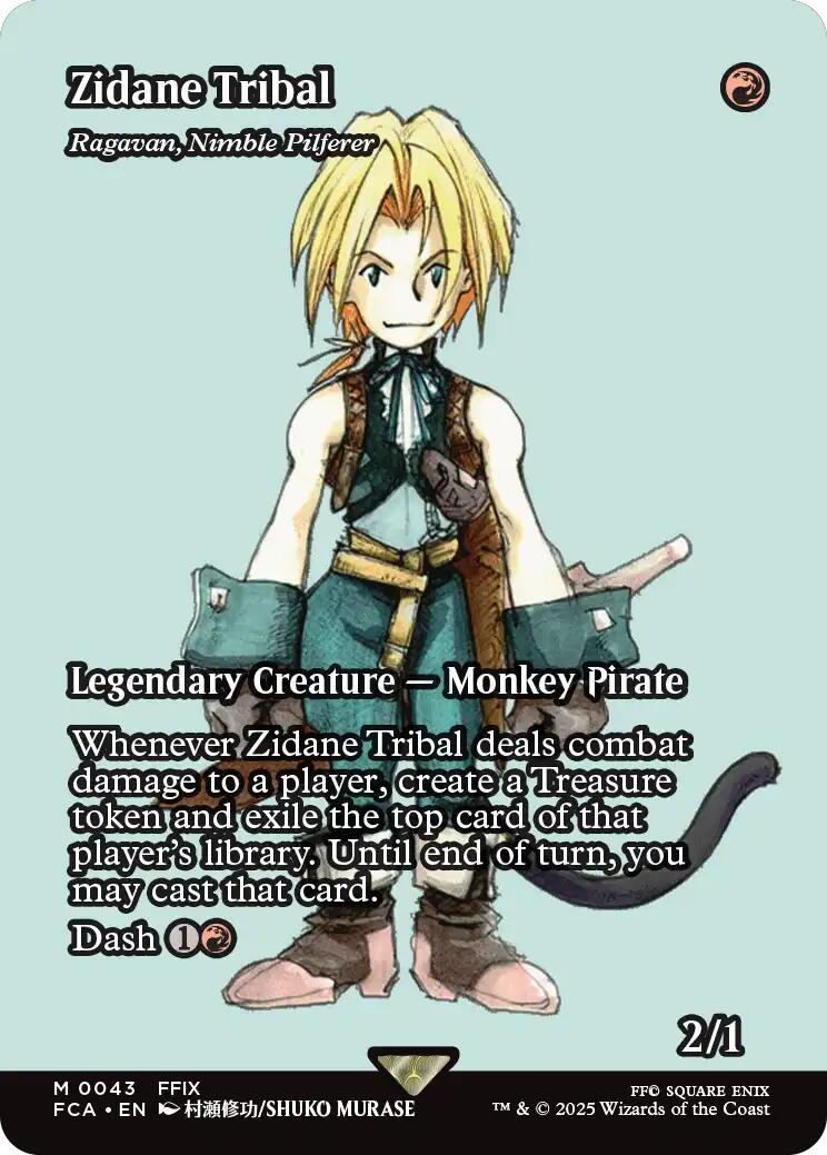 Image of Ragavan, Nimble Pilferer (Zidane Tribal) - 43 - MTG C-AC - Foil