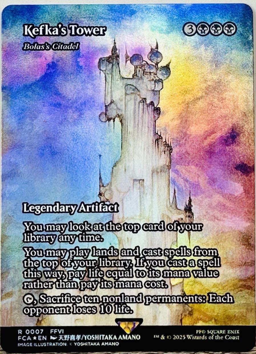 Image of Bolas's Citadel (Kefka's Tower) - 7 - MTG C-AC - Foil