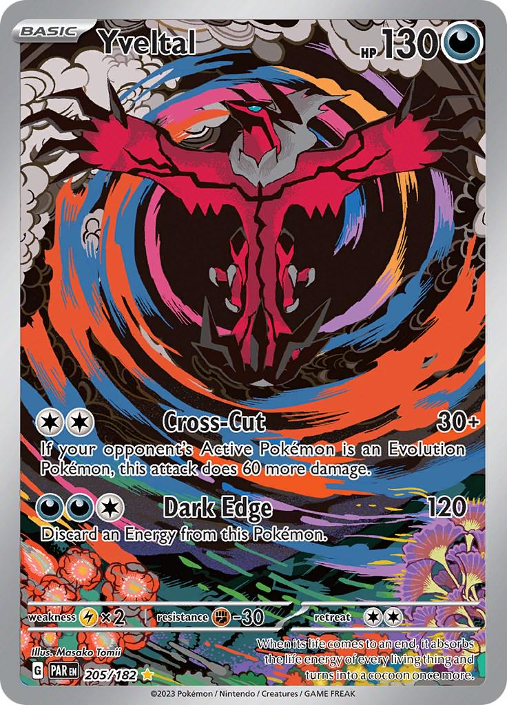 Yveltal - Paradox Rift - 205- Foil/Holo PCL