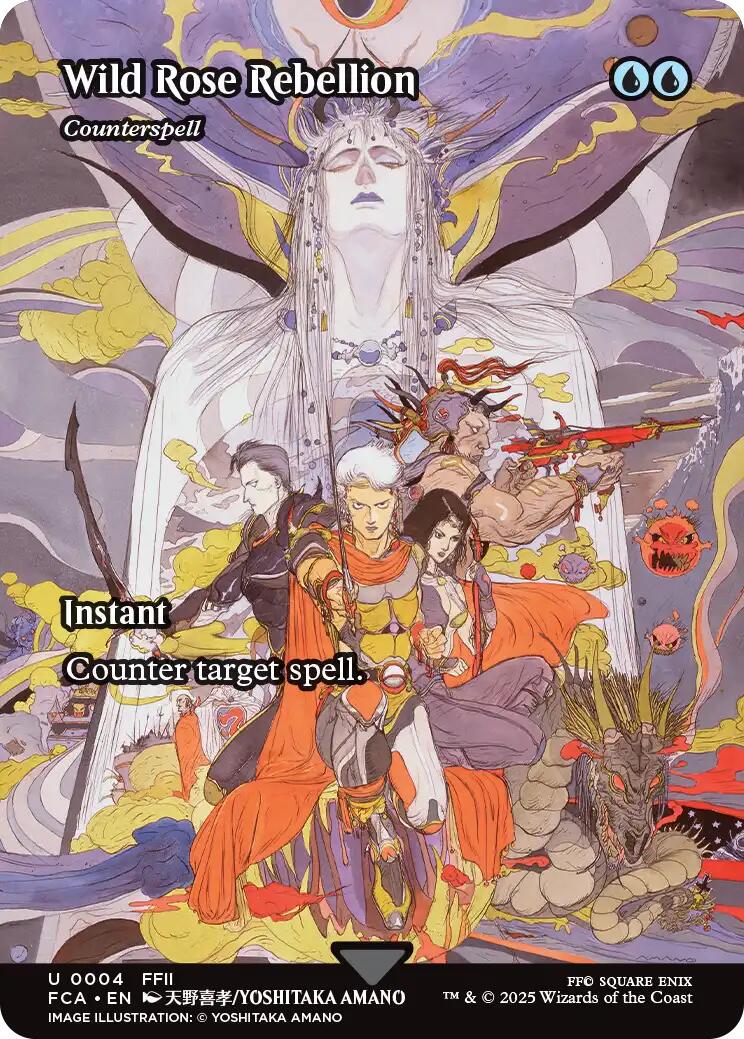 Image of Counterspell (Wild Rose Rebellion) - 4 - MTG C-AC - Foil