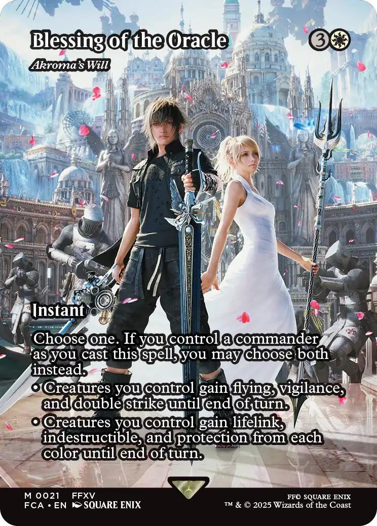 Image of Akroma's Will (Blessing of the Oracle) - 21 - MTG C-AC