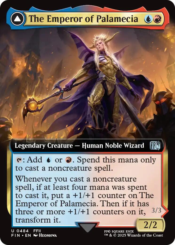 Image of The Emperor of Palamecia Final Fantasy - 484 - MTG C-AC