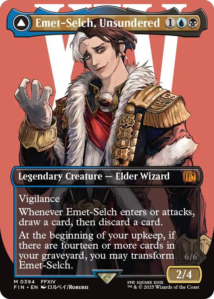 Image of Emet-Selch, Unsundered Final Fantasy - 394 - MTG C-AC