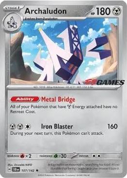 Archaludon 107 - Stellar Crown - [EB Games Sealed Promo]