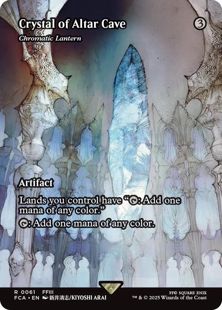 Image of Chromatic Lantern (Crystal of Altar Cave) - 61 - MTG C-AC