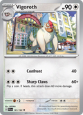 Vigoroth #161 Paldea Evolved en