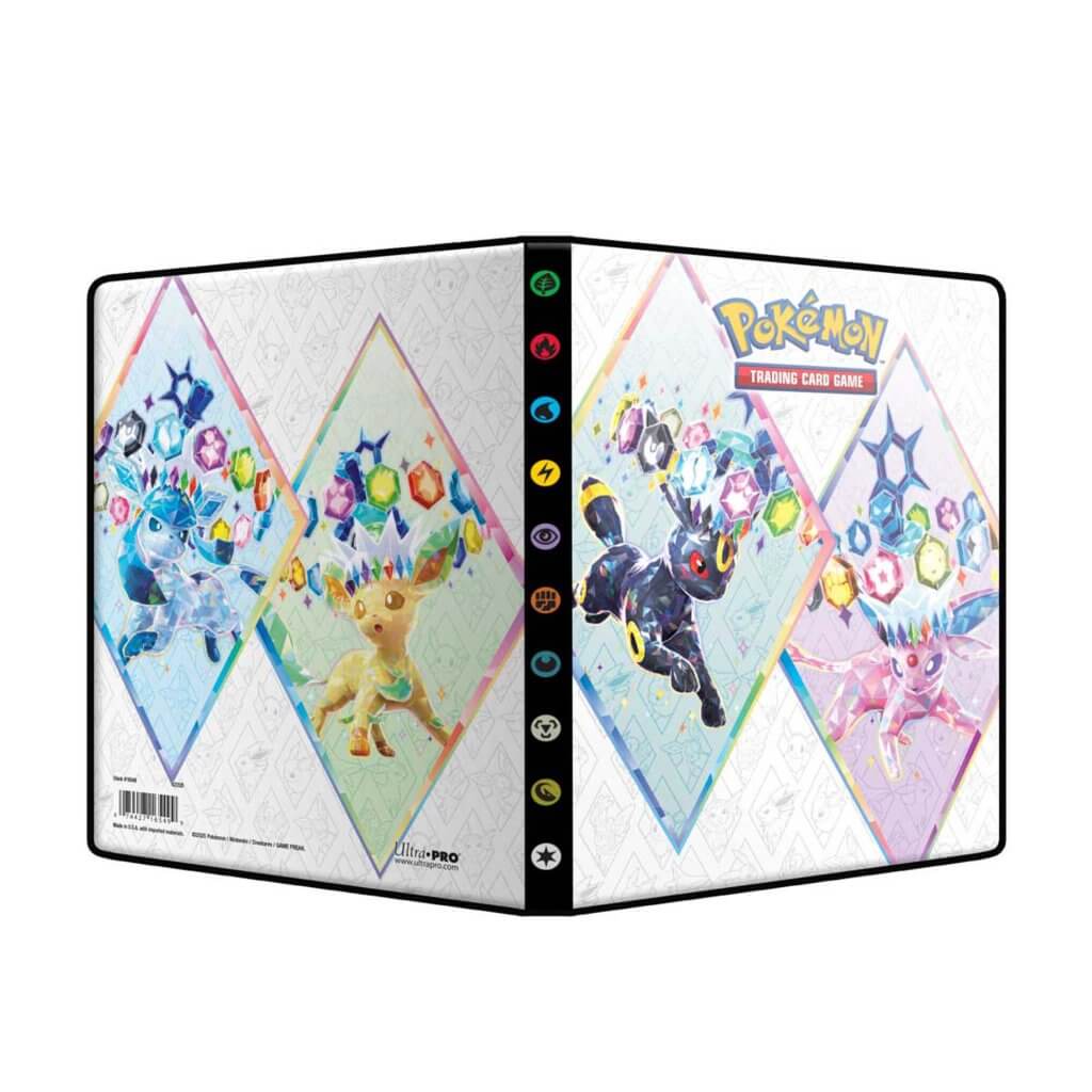 ULTRA PRO Pokemon - Portfolio 4PKT Scarlet & Violet 8.5 Prismatic Evolutio - Pop Culture Larrikin 